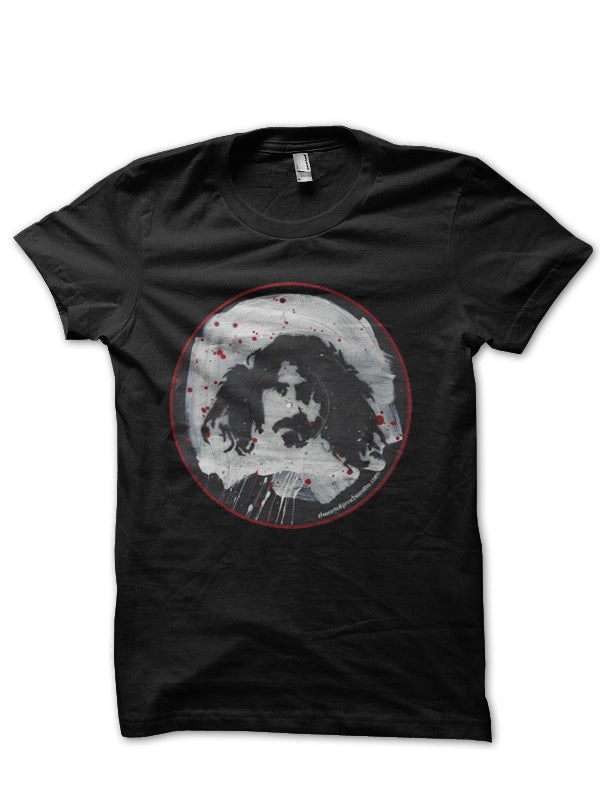 Frank Zappa Half Sleeve Black T-Shirt