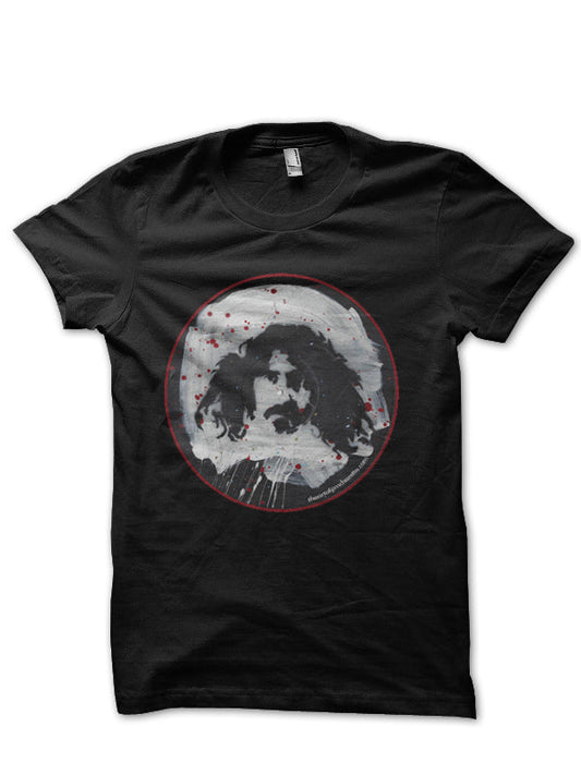 Frank Zappa Half Sleeve Black T-Shirt